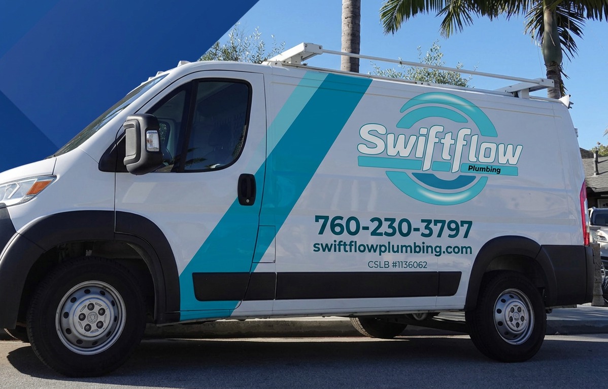 Swift Flow Plumbing service van